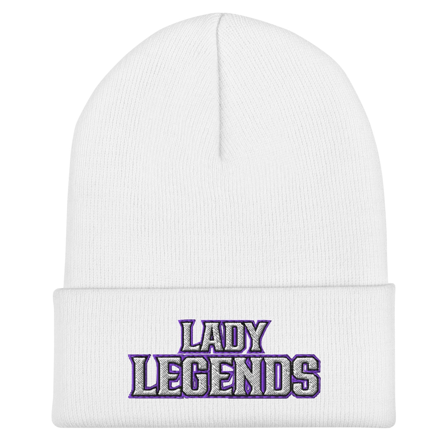 Cuffed Beanie | Lady Legends Volleyball | Script Logo