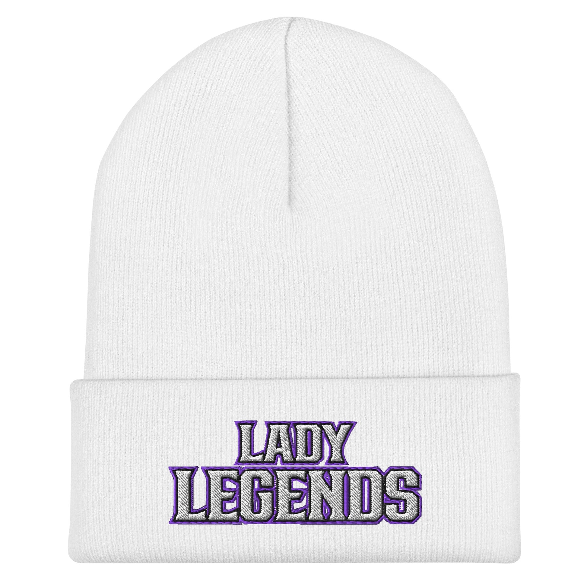 Cuffed Beanie | Lady Legends Volleyball | Script Logo