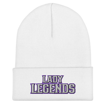 Cuffed Beanie | Lady Legends Volleyball | Script Logo