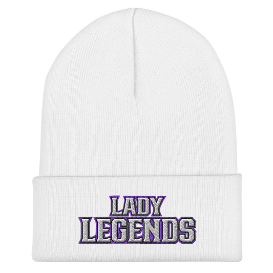 Cuffed Beanie | Lady Legends Volleyball | Script Logo