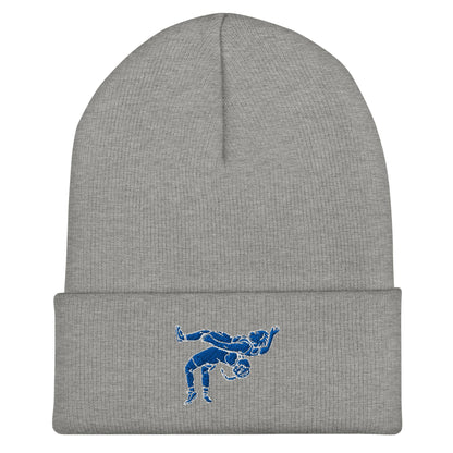 Cuffed Beanie | Lady Senators Wrestling | Wrestler Logo