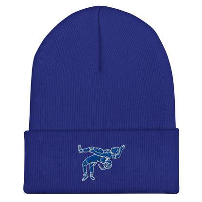 Cuffed Beanie | Lady Senators Wrestling | Wrestler Logo