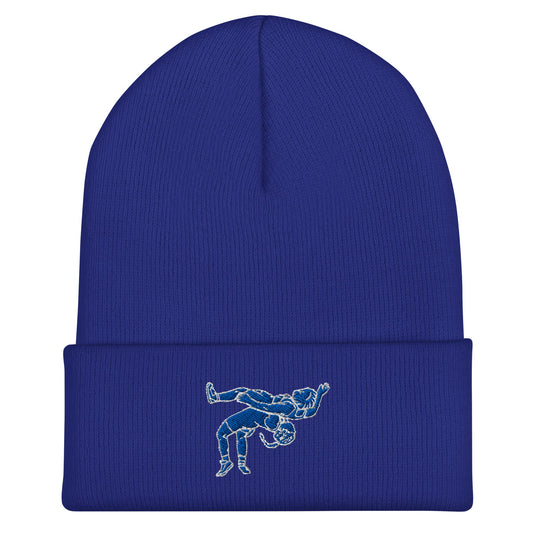 Cuffed Beanie | Lady Senators Wrestling | Wrestler Logo