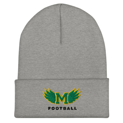 Cuffed Beanie | Lake Minneola Hawks Football | Main Logo