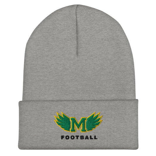 Cuffed Beanie | Lake Minneola Hawks Football | Main Logo