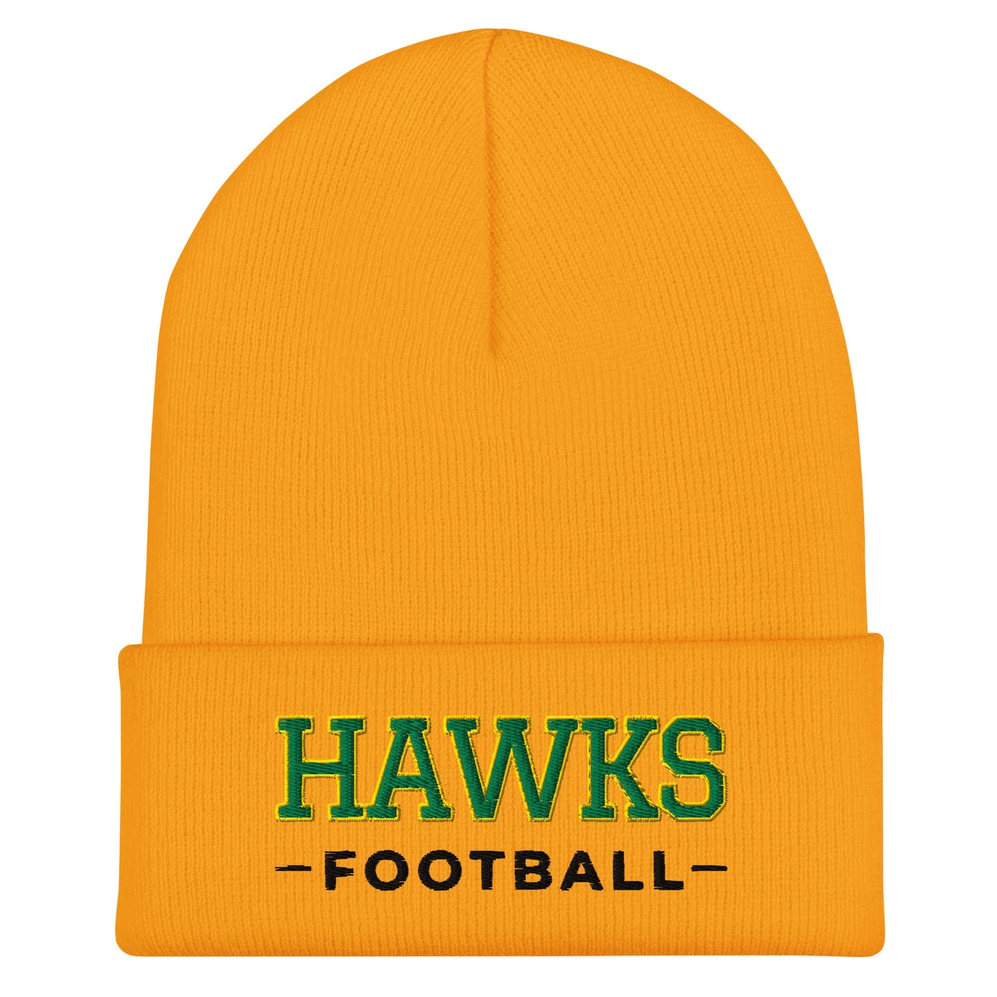 Cuffed Beanie | Lake Minneola Hawks Football | Mark Logo