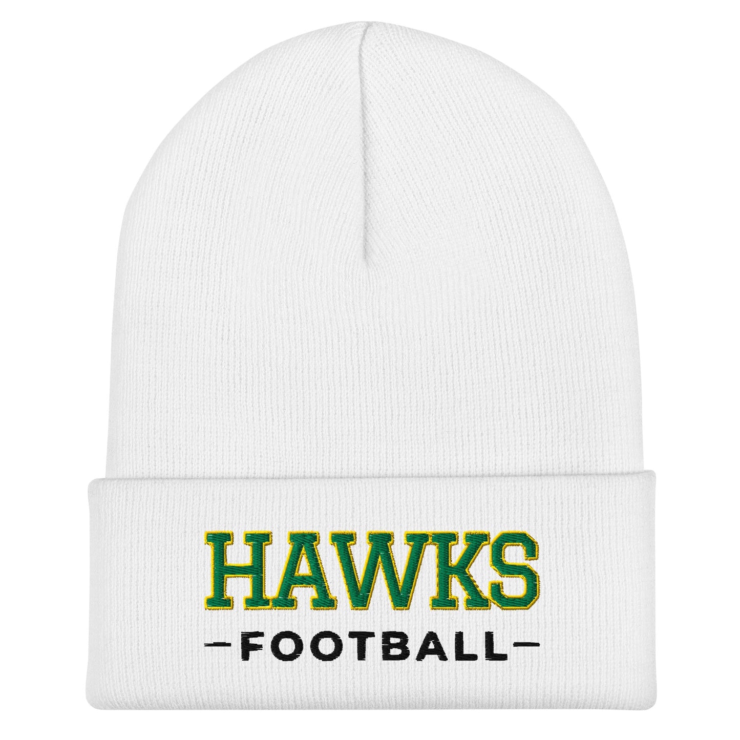 Cuffed Beanie | Lake Minneola Hawks Football | Mark Logo