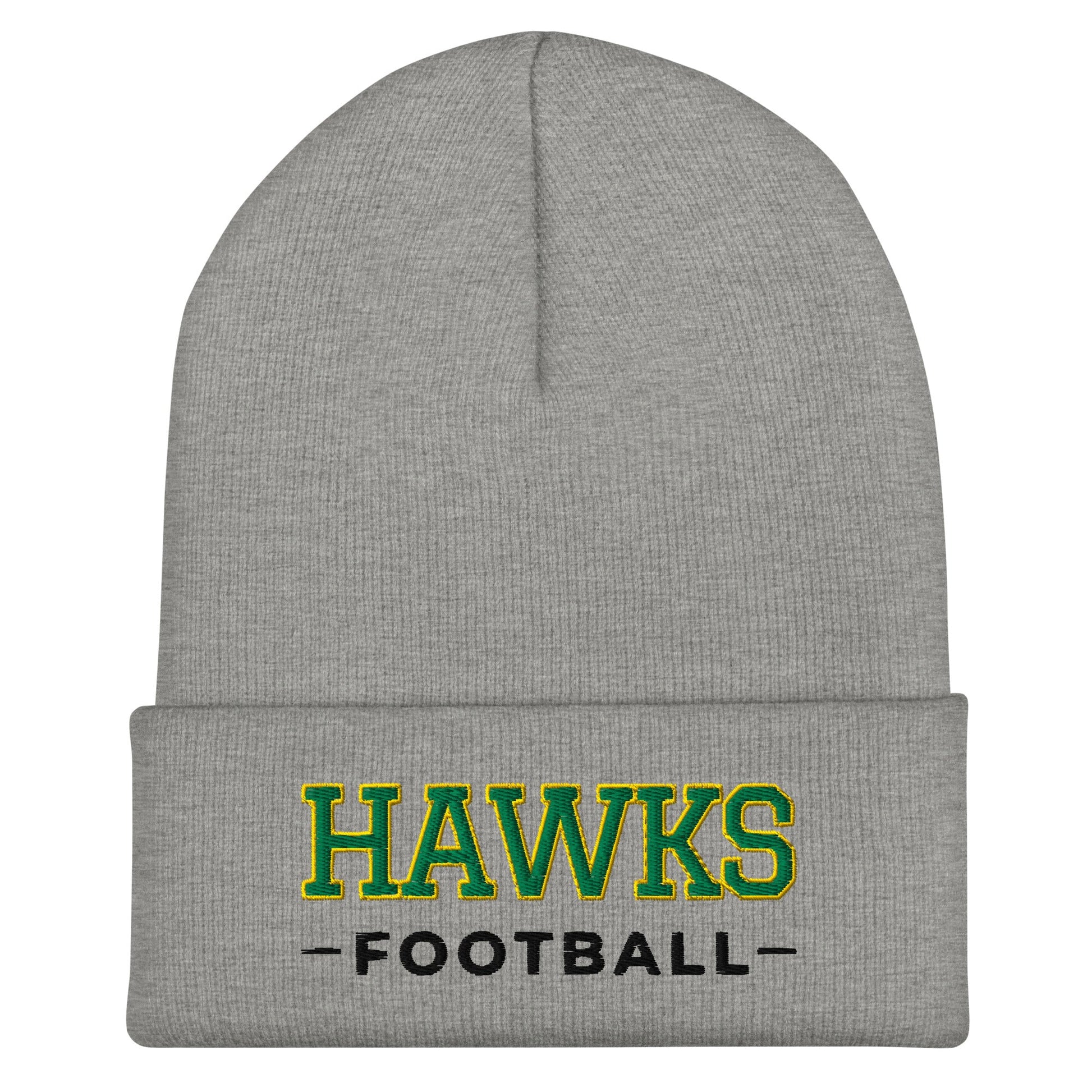 Cuffed Beanie | Lake Minneola Hawks Football | Mark Logo