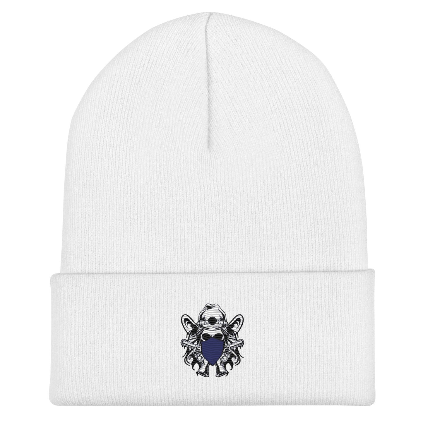 Cuffed Beanie | Lawless Laces Softball | Bandana Mascot Logo