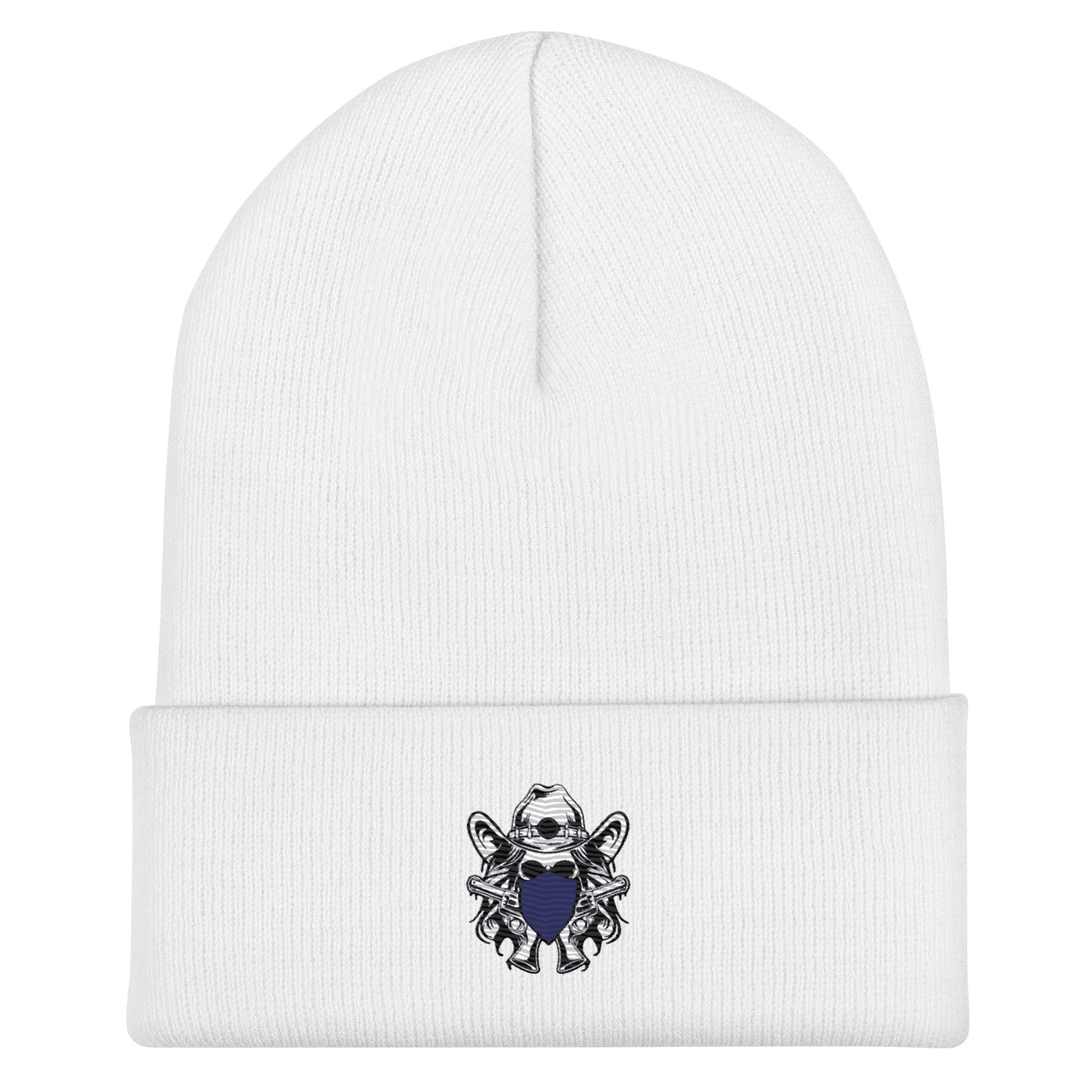 Cuffed Beanie | Lawless Laces Softball | Bandana Mascot Logo