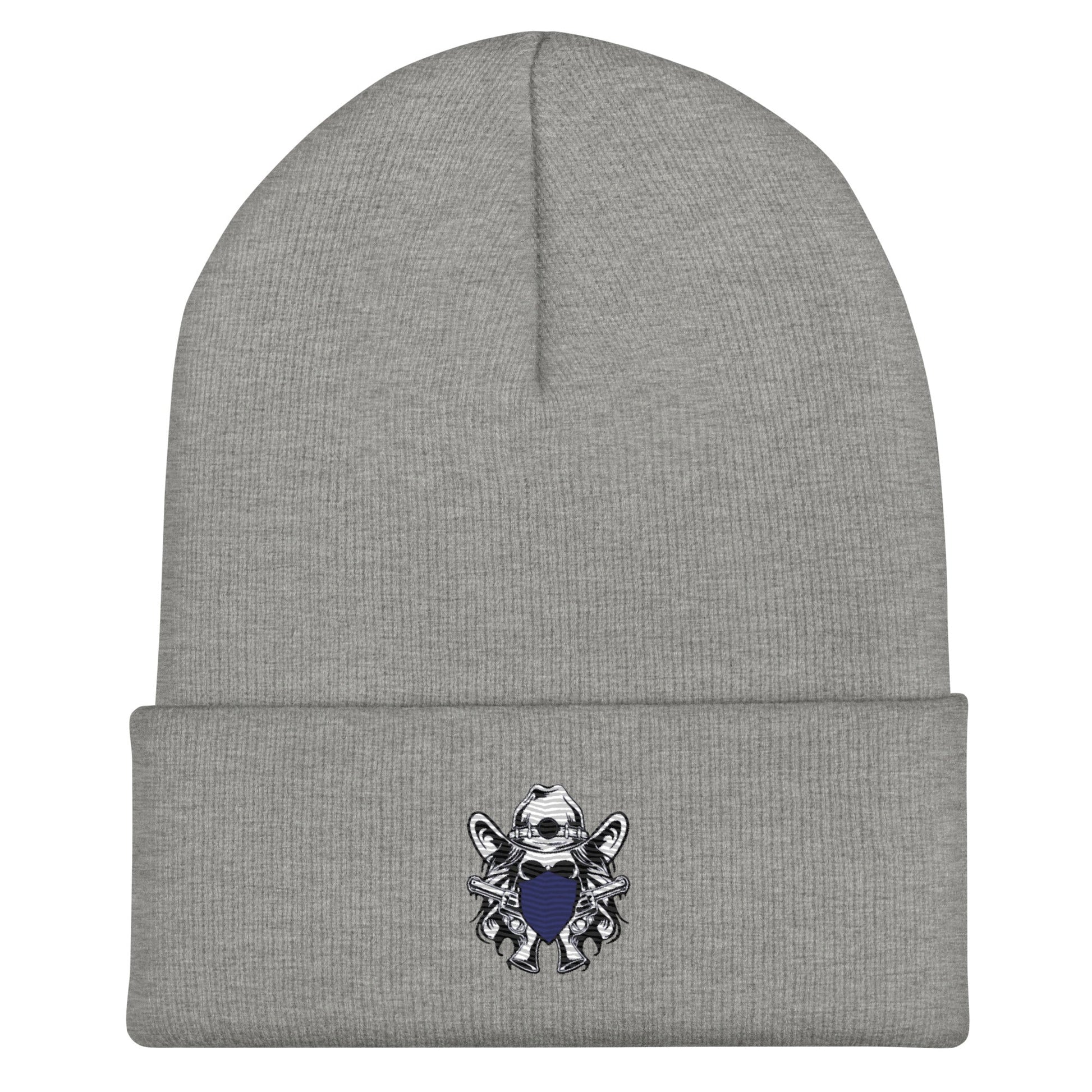 Cuffed Beanie | Lawless Laces Softball | Bandana Mascot Logo