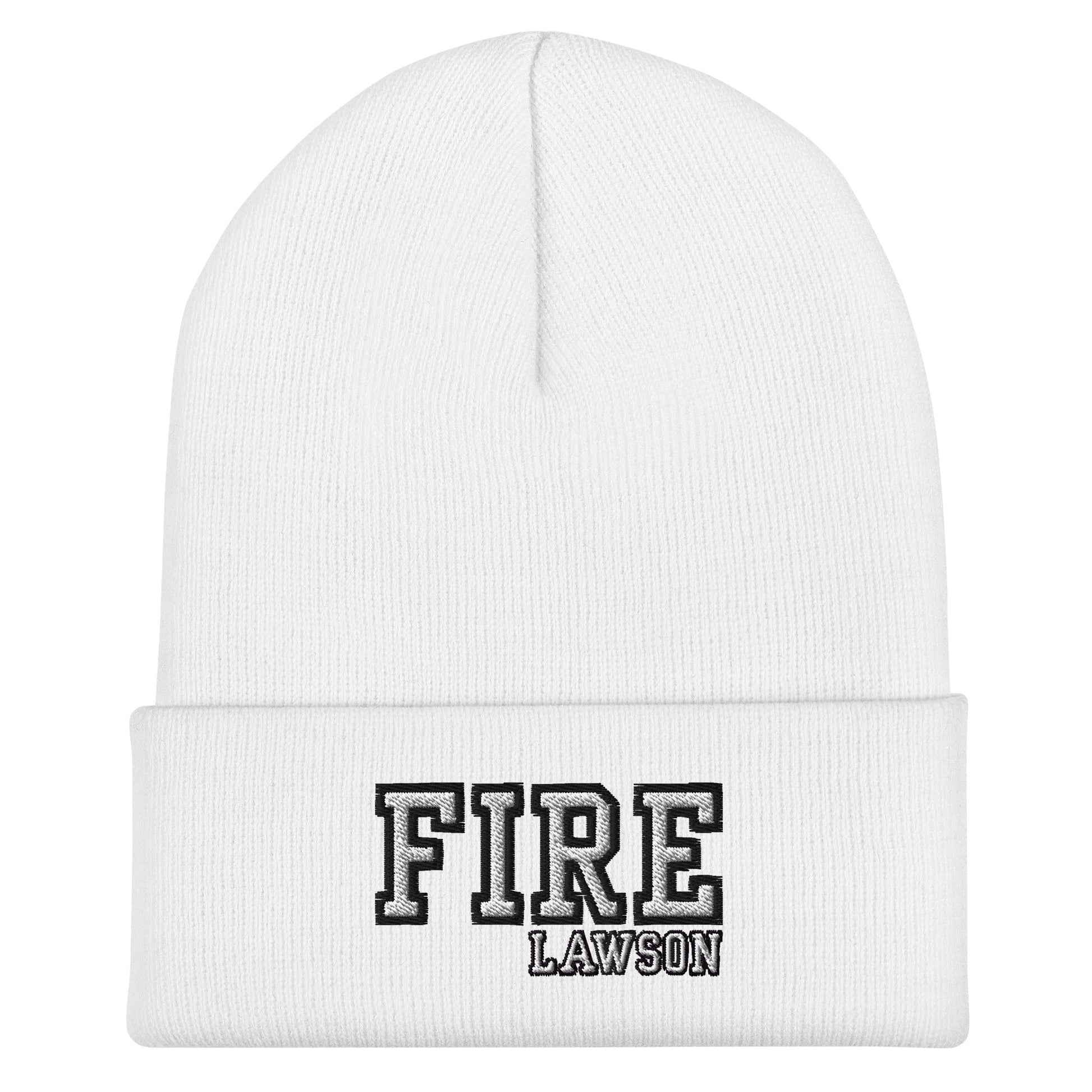 Cuffed Beanie | Lawson Fire Department | Script Logo