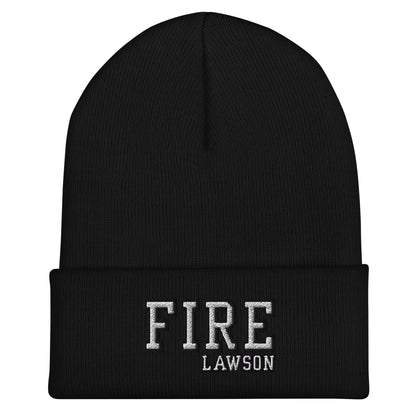 Cuffed Beanie | Lawson Fire Department | Script Logo