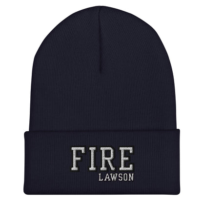 Cuffed Beanie | Lawson Fire Department | Script Logo