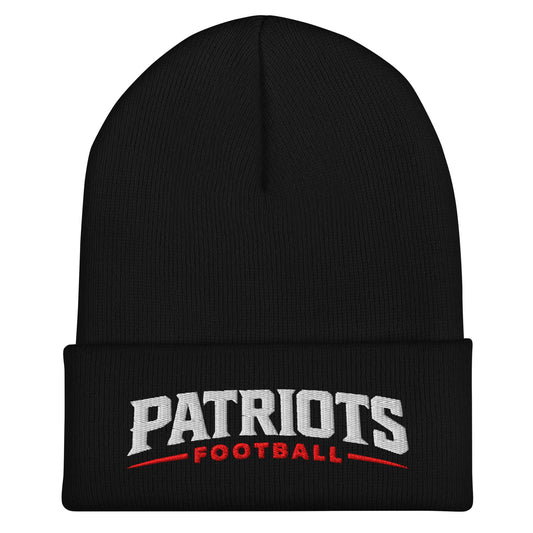 Cuffed Beanie | LFMS Athletics | Patriots Football Logo