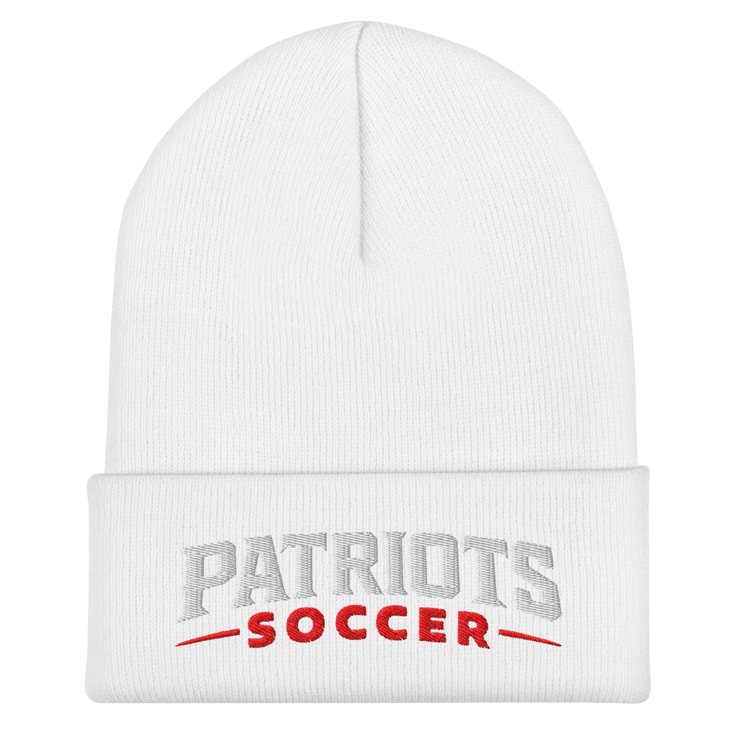 Cuffed Beanie | LFMS Athletics | Patriots Soccer Logo