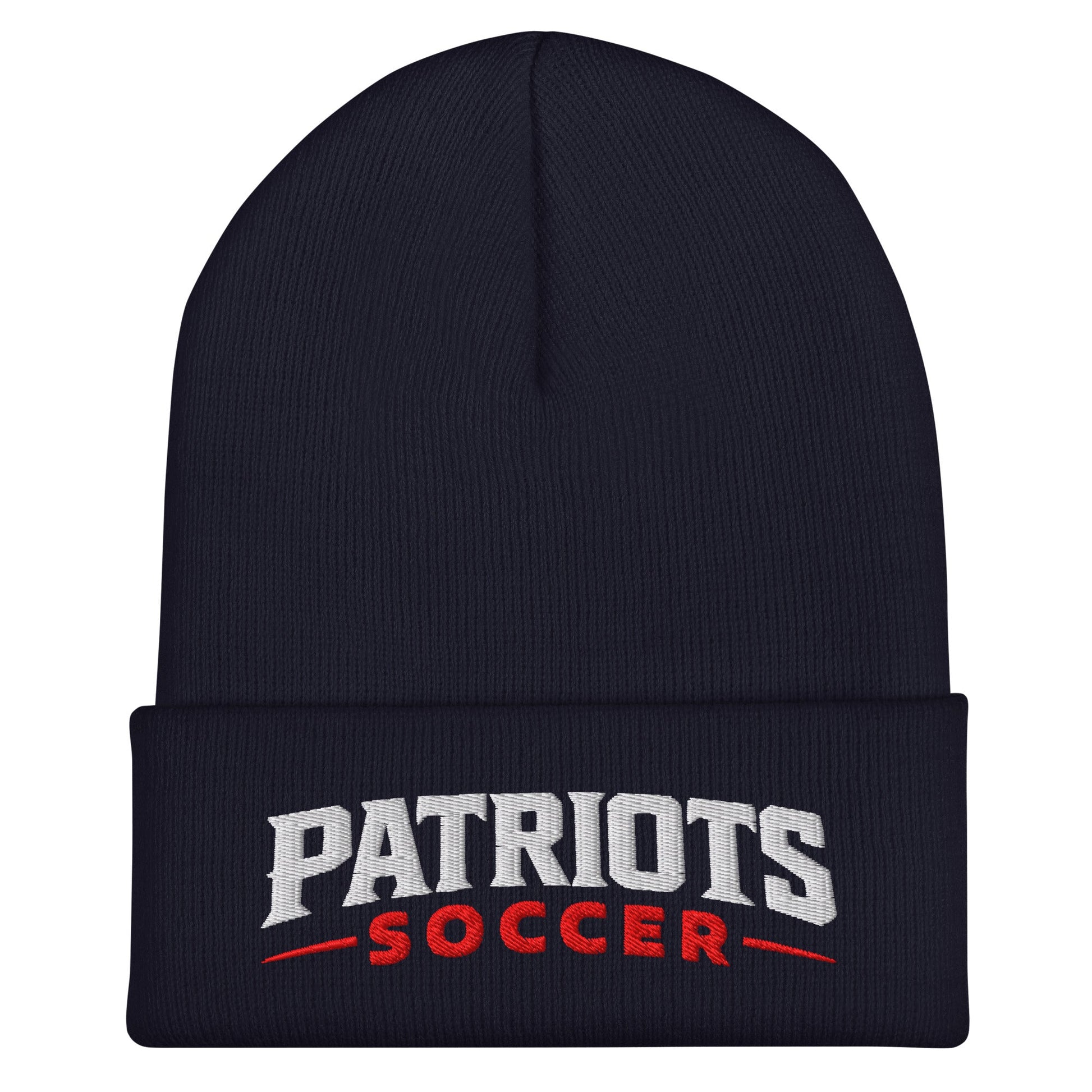 Cuffed Beanie | LFMS Athletics | Patriots Soccer Logo