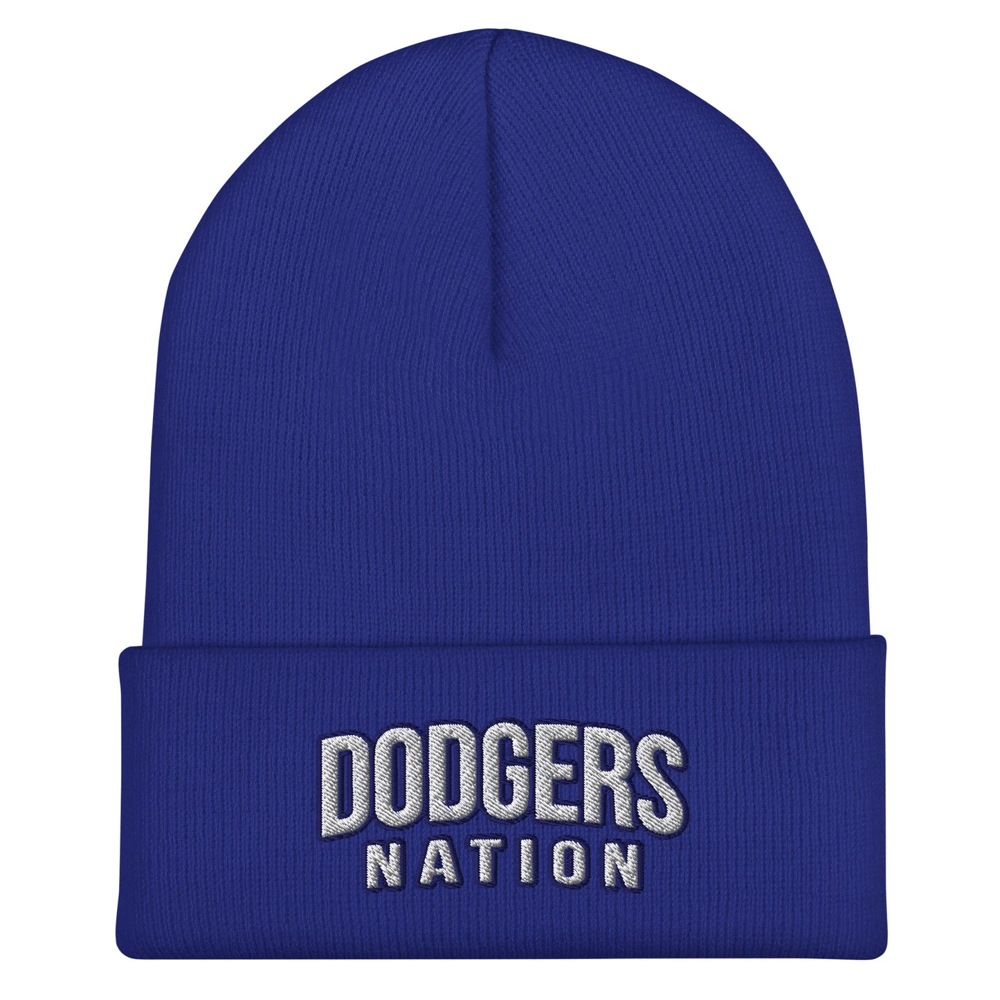Cuffed Beanie | LI Dodgers Nation | Varsity Crest Logo