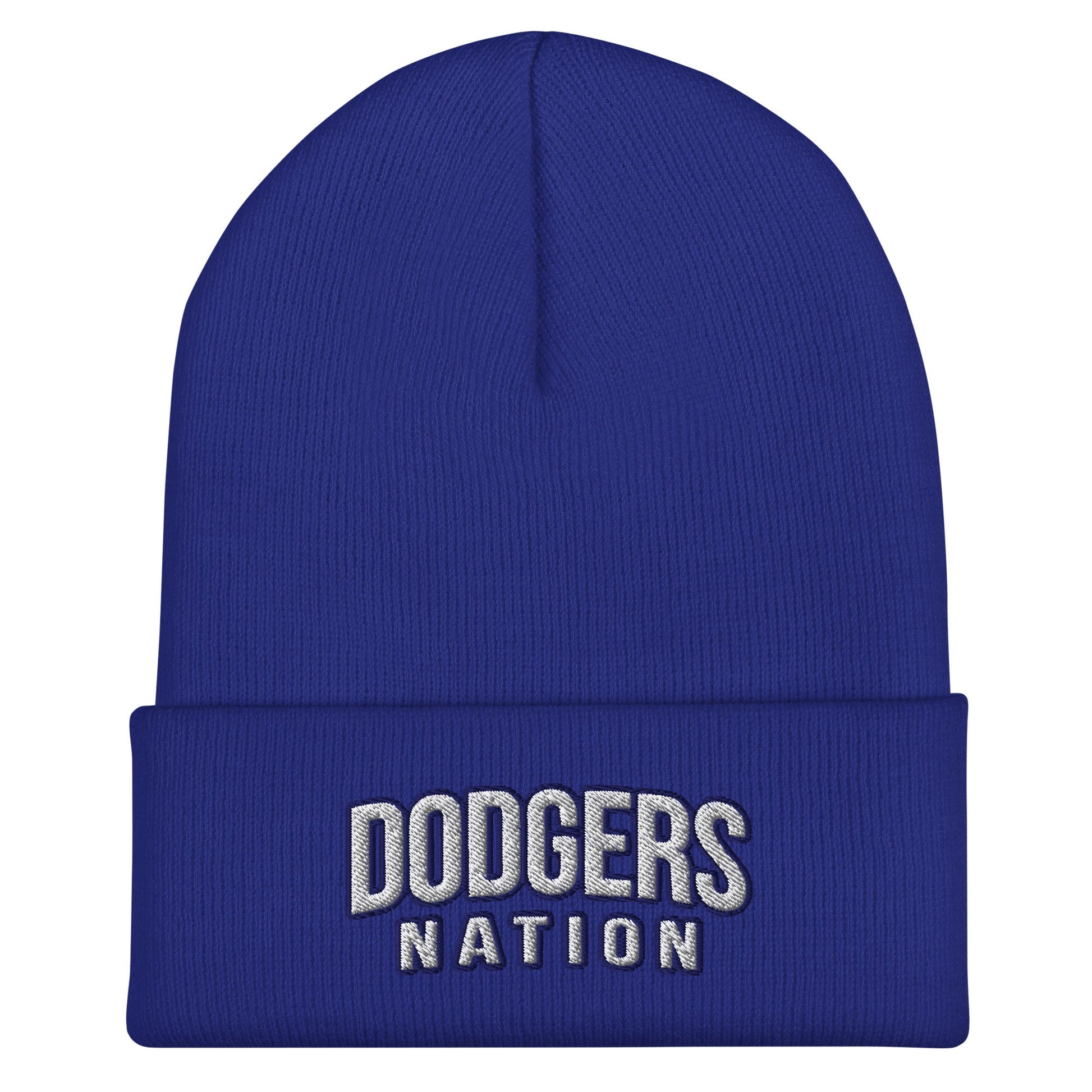 Cuffed Beanie | LI Dodgers Nation | Varsity Crest Logo