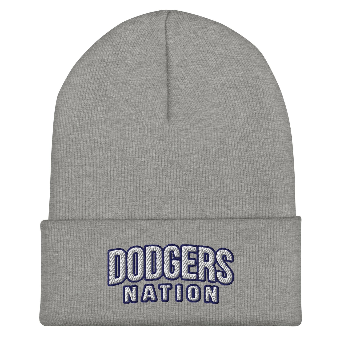 Cuffed Beanie | LI Dodgers Nation | Varsity Crest Logo