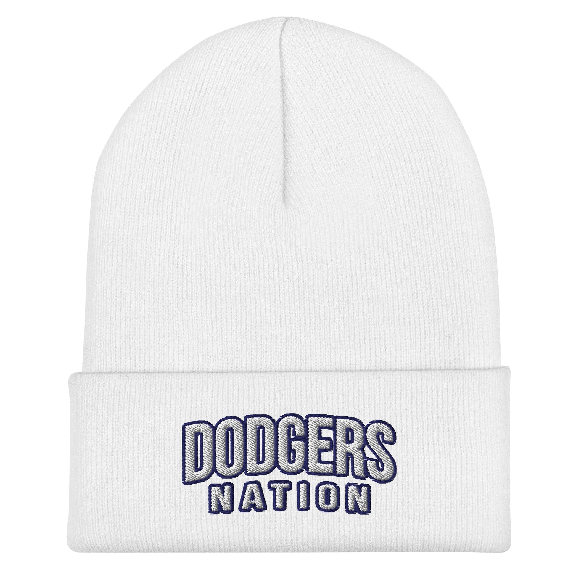 Cuffed Beanie | LI Dodgers Nation | Varsity Crest Logo