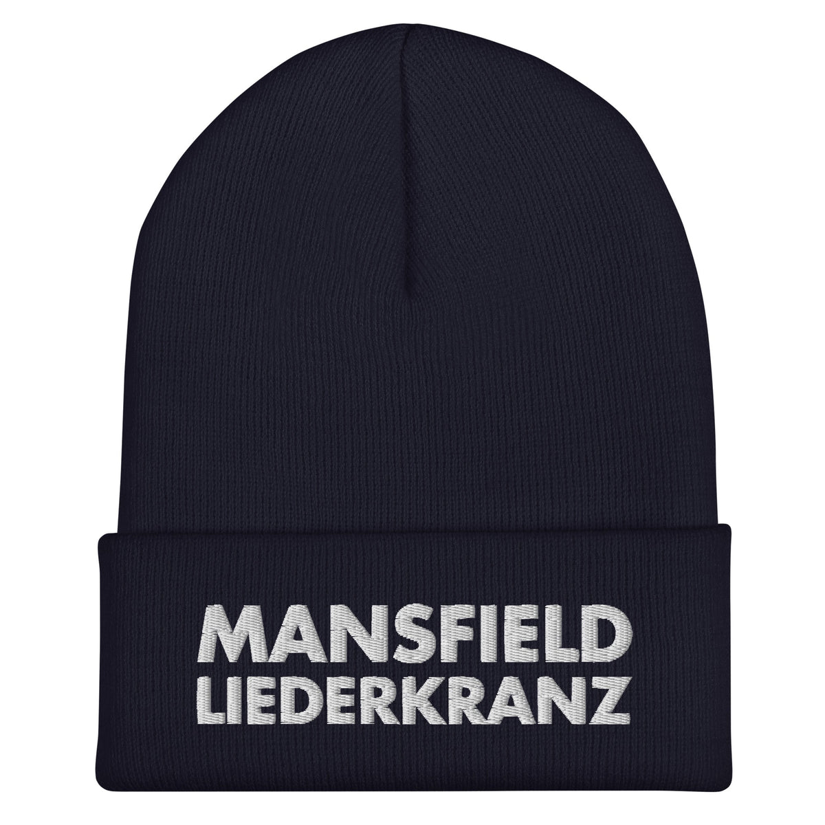 Cuffed Beanie | Liederkranz Soccer Club | Script Logo