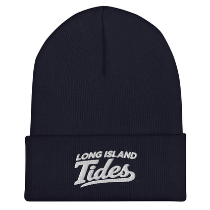 Cuffed Beanie | Long Island Tides Baseball | Vanguard Logo