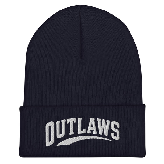 Cuffed Beanie | Louisiana Outlaws | Vanguard Logo