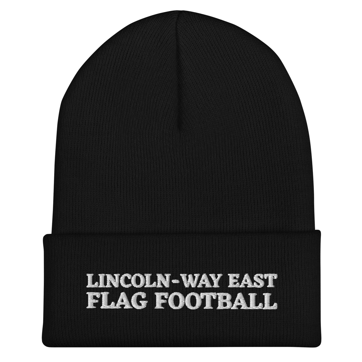 Cuffed Beanie | LWE Flag Football | Crest Logo