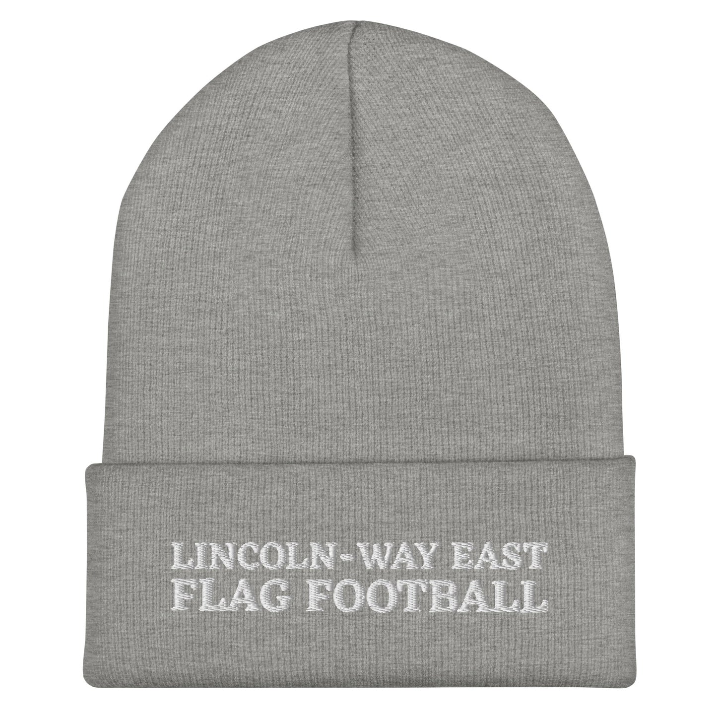 Cuffed Beanie | LWE Flag Football | Crest Logo