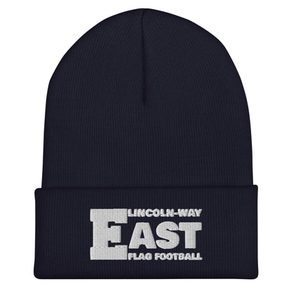 Cuffed Beanie | LWE Flag Football | Vanguard Logo