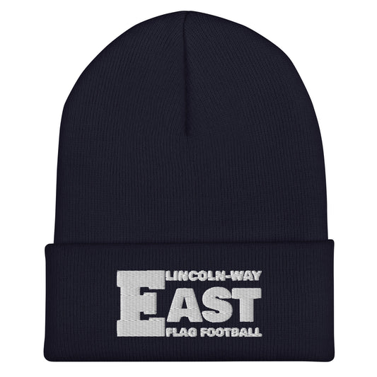 Cuffed Beanie | LWE Flag Football | Vanguard Logo