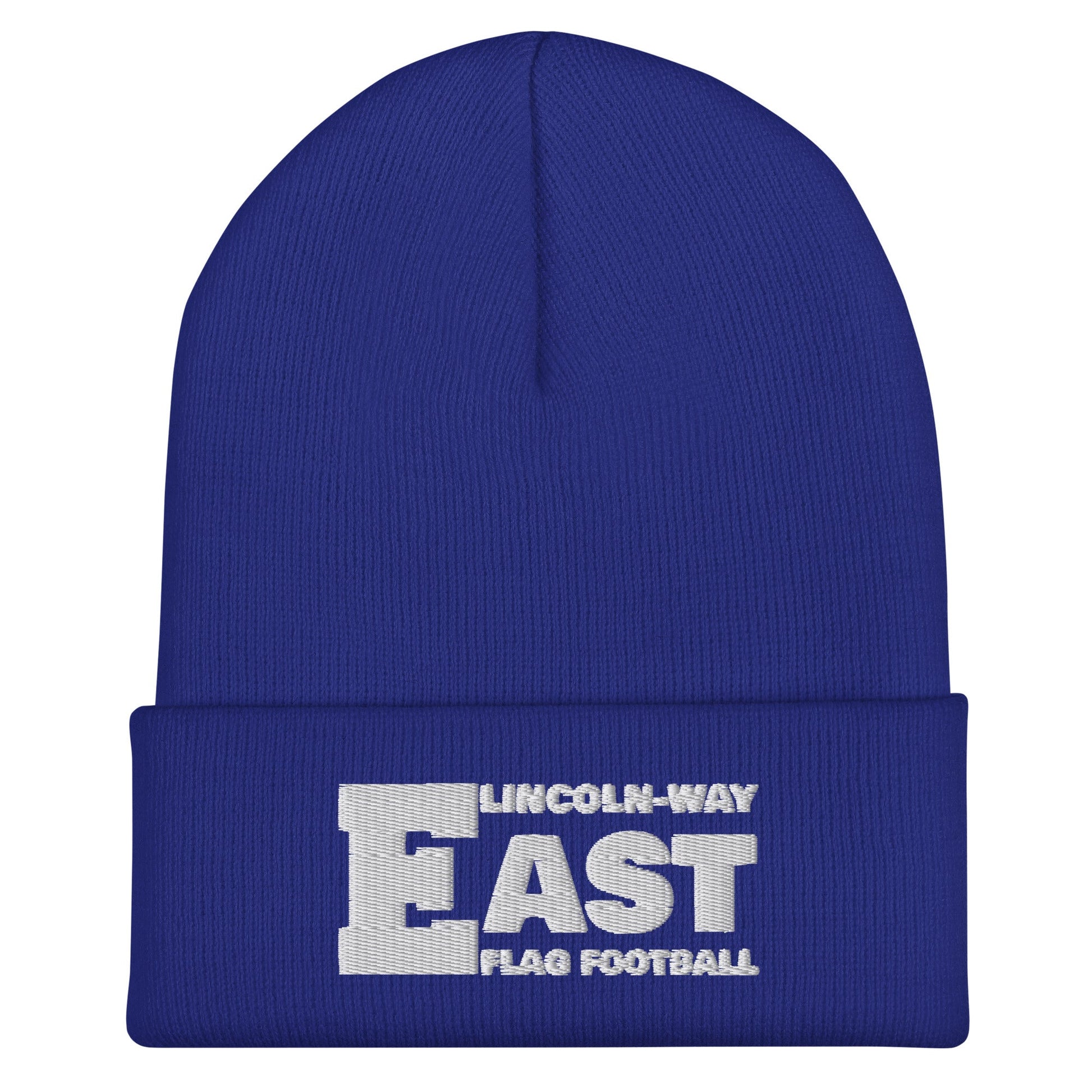 Cuffed Beanie | LWE Flag Football | Vanguard Logo