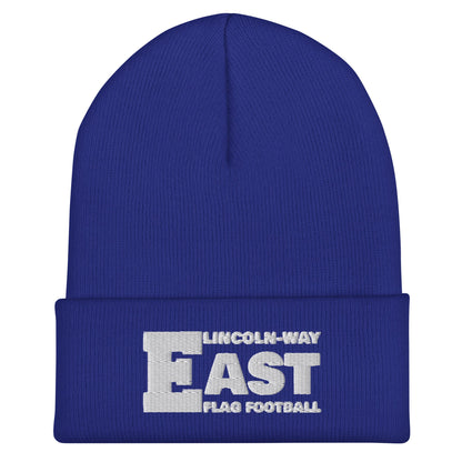 Cuffed Beanie | LWE Flag Football | Vanguard Logo