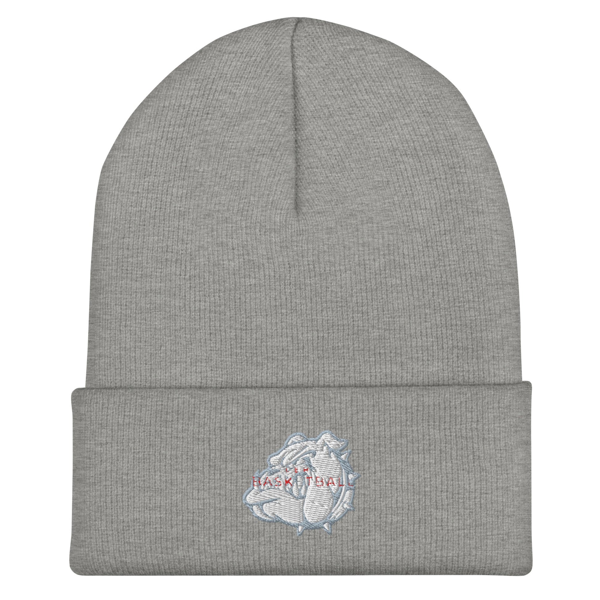 Cuffed Beanie | Lynn English Cheerleading | Bulldogs Basketball Logo