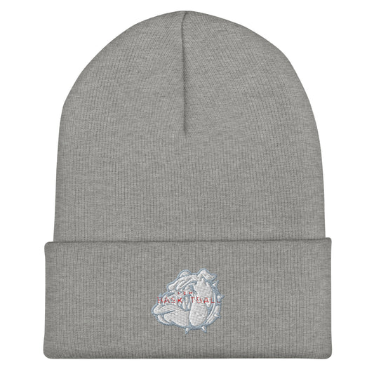 Cuffed Beanie | Lynn English Cheerleading | Bulldogs Basketball Logo
