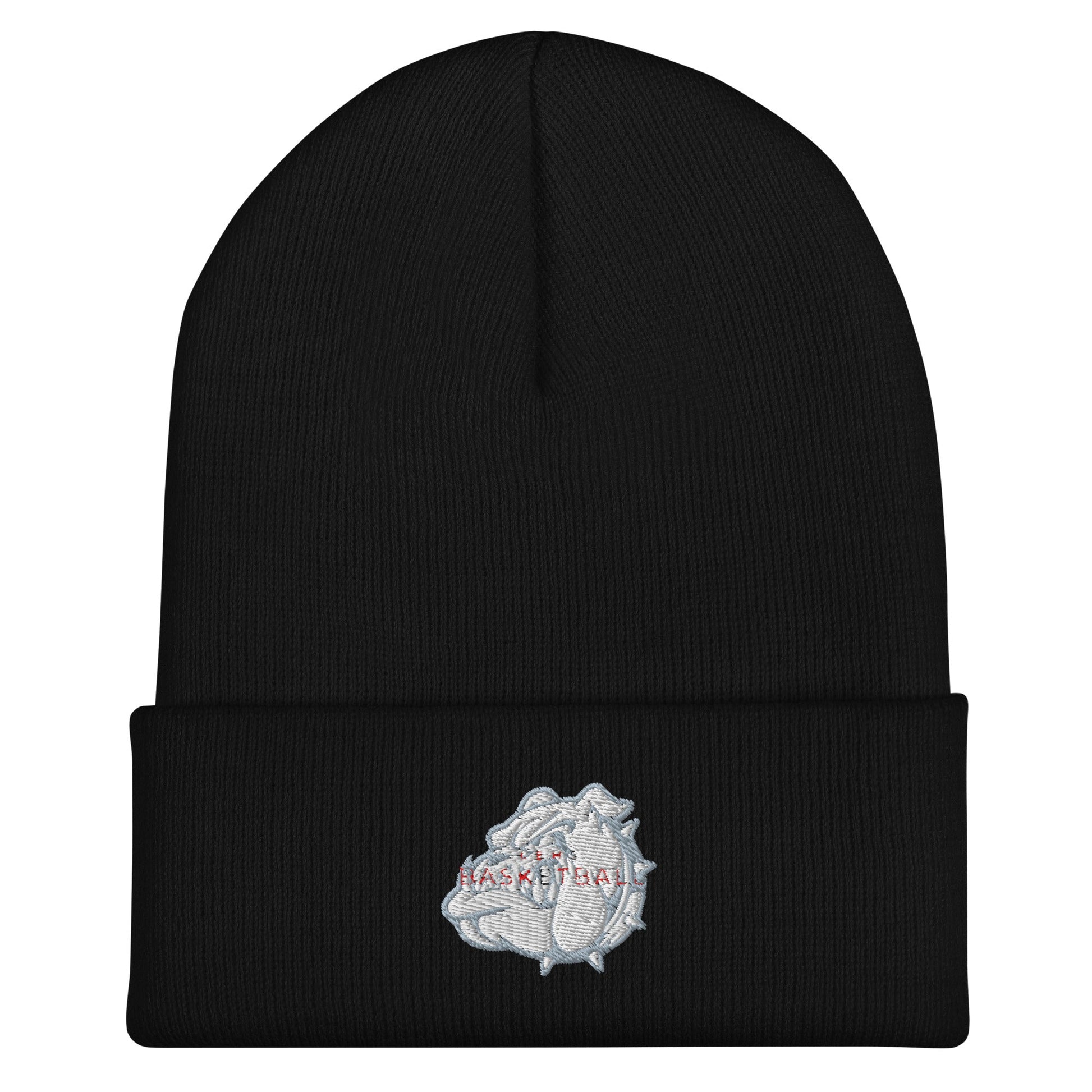 Cuffed Beanie | Lynn English Cheerleading | Bulldogs Basketball Logo