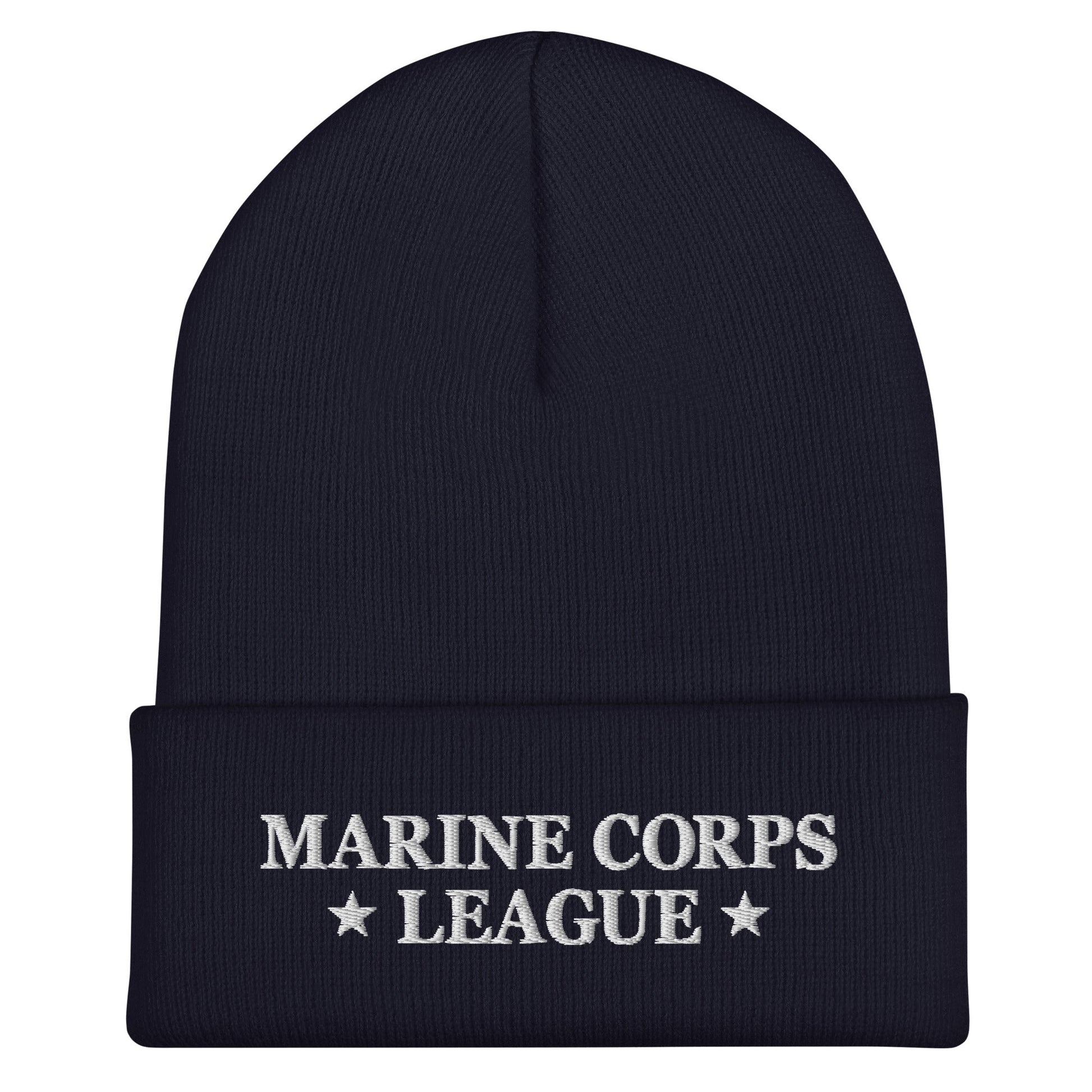 Cuffed Beanie | Marine Corps League kings County Det 455 | Shield Logo
