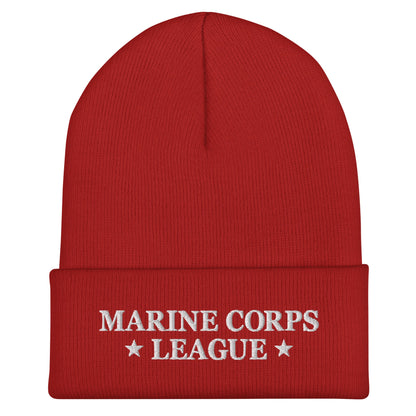 Cuffed Beanie | Marine Corps League kings County Det 455 | Shield Logo