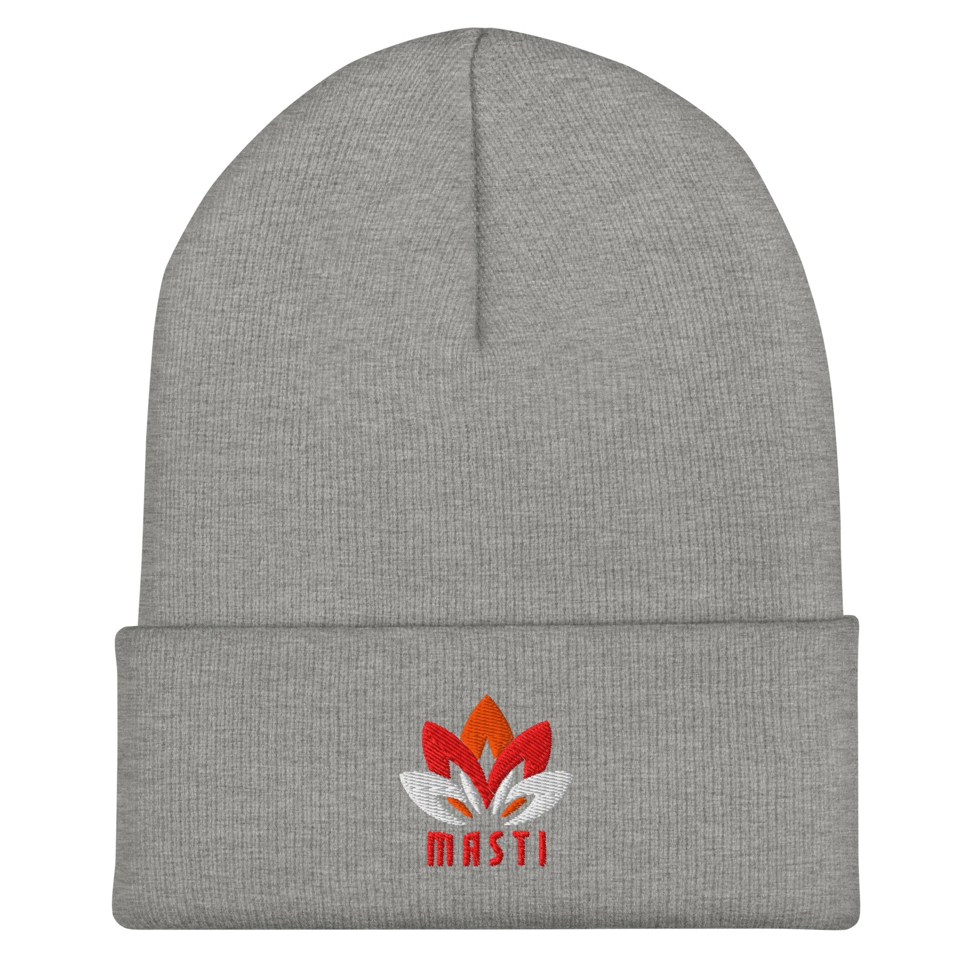 Cuffed Beanie | MASTI | Lotus Logo