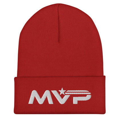 Cuffed Beanie | Maximum Velocity Youth Sports | Vanguard Logo
