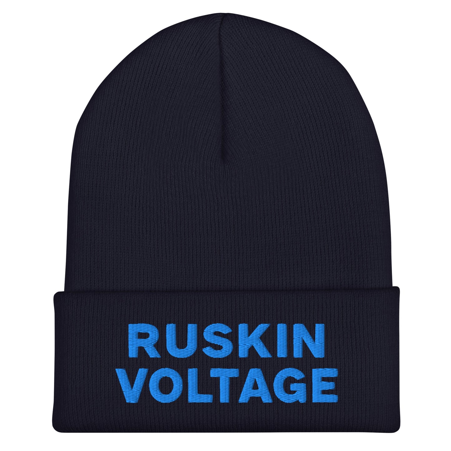 Cuffed Beanie | Maximum Voltage Athletics District | Hoop Crest Logo