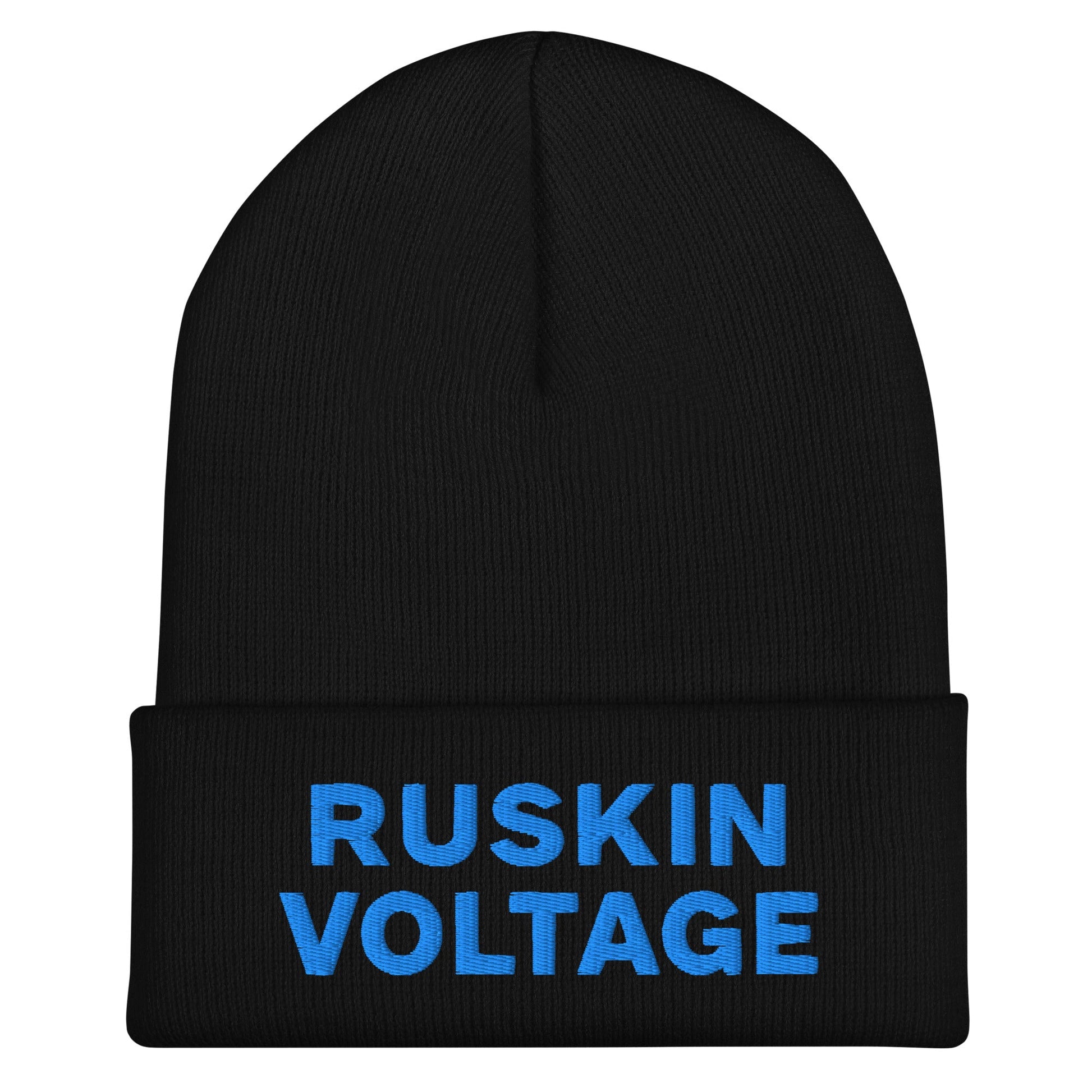 Cuffed Beanie | Maximum Voltage Athletics District | Hoop Crest Logo