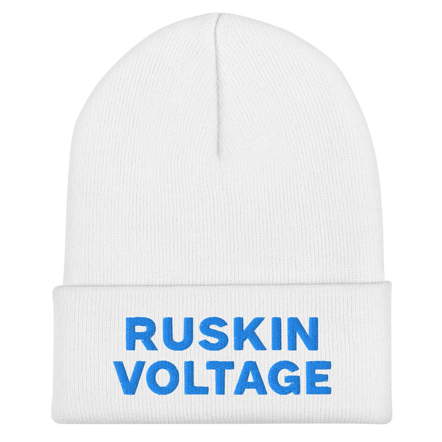 Cuffed Beanie | Maximum Voltage Athletics District | Hoop Crest Logo