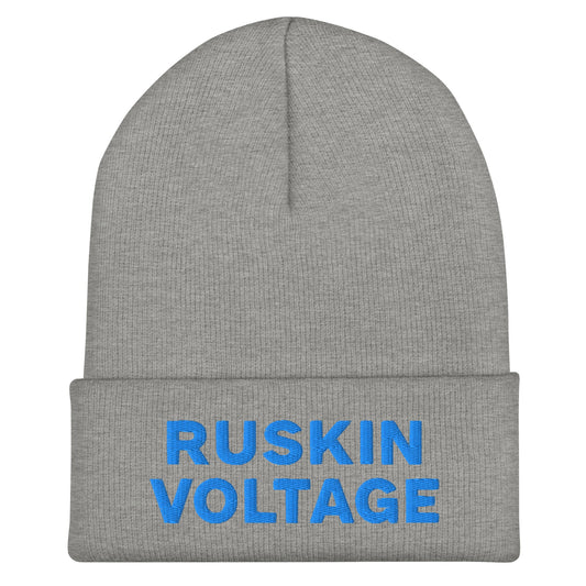 Cuffed Beanie | Maximum Voltage Athletics District | Hoop Crest Logo