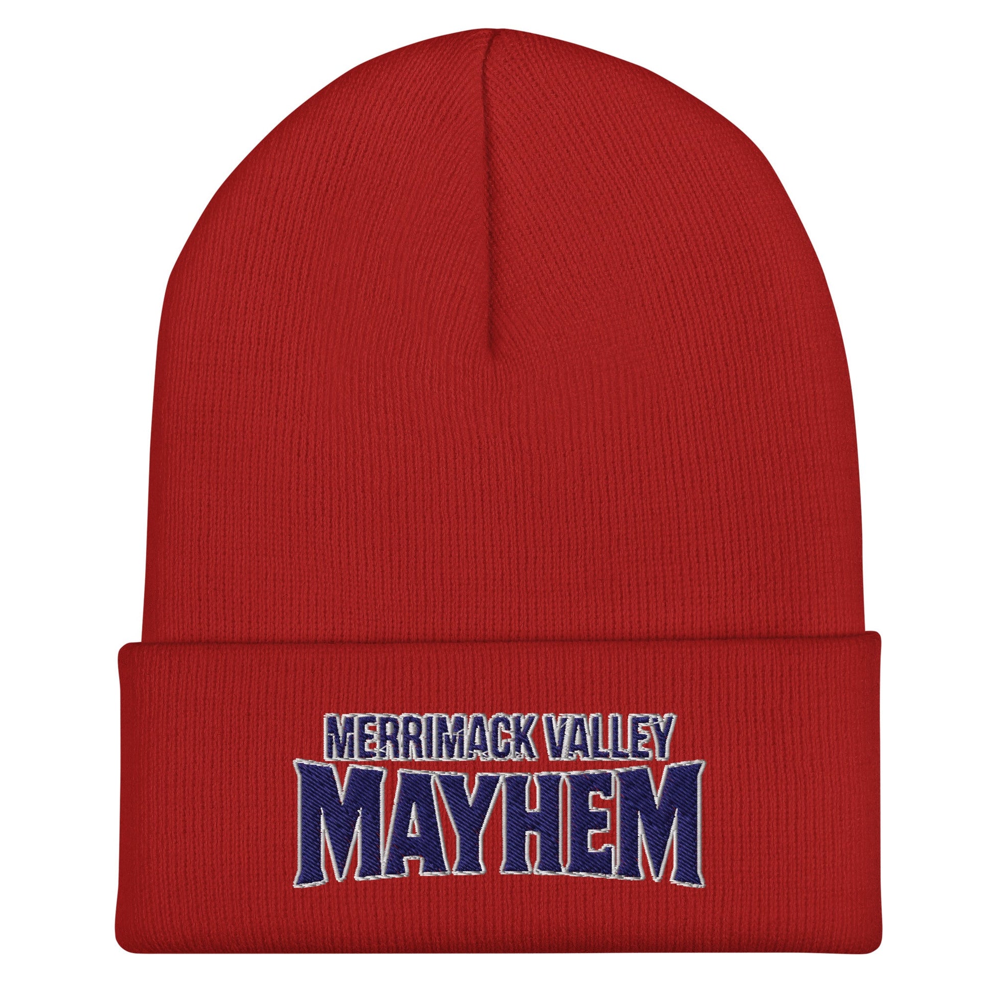 Cuffed Beanie | Merrimack Valley Mayhem | Script Logo
