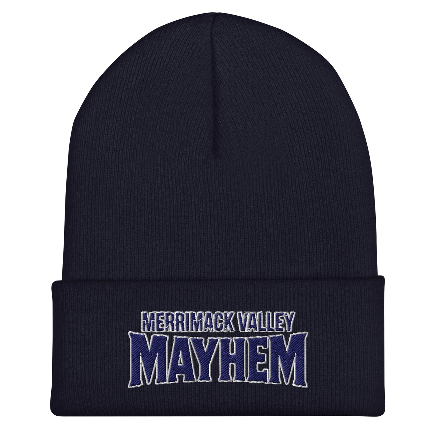 Cuffed Beanie | Merrimack Valley Mayhem | Script Logo