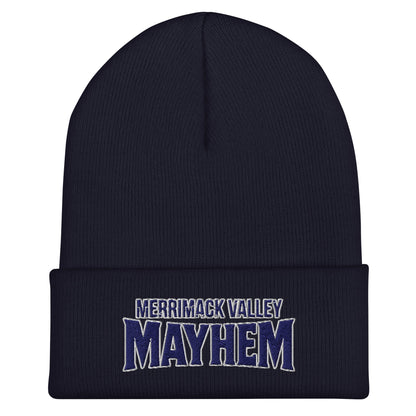 Cuffed Beanie | Merrimack Valley Mayhem | Script Logo