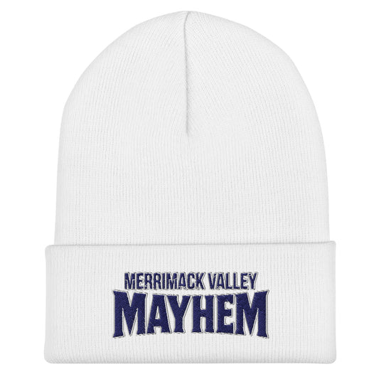 Cuffed Beanie | Merrimack Valley Mayhem | Script Logo