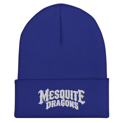 Cuffed Beanie | Mesquite High School | Crest Logo